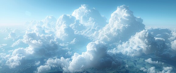 Cloud Formations High Altitude Against, Background Banner HD
