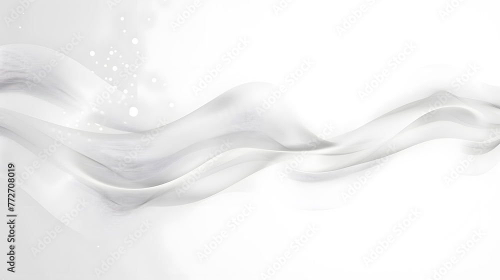 Aufkleber abstract white background communication technology concept vector background. generative ai.