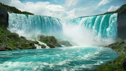 Naklejka premium Niagara Falls view