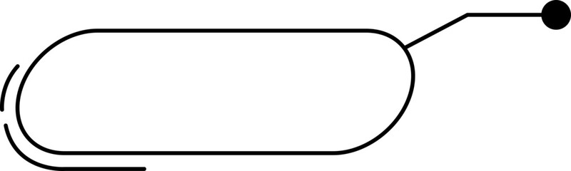 Obraz premium Digital callouts titles