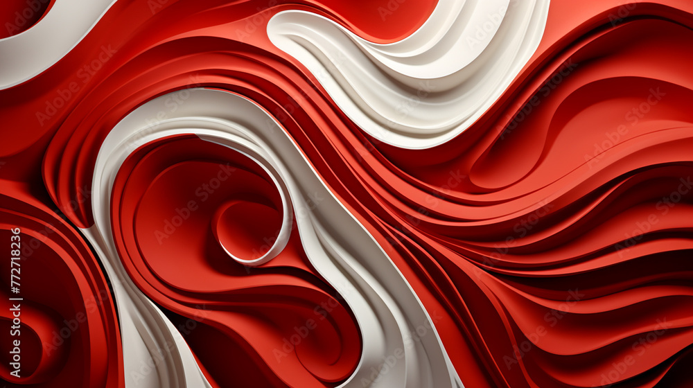 Wall mural geometric elements blend seamlessly with organic forms, creating a captivating symphony of visual ha