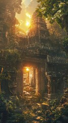 Cosmic Ruins, Abandoned Temples, Alien Relics, Unlocking secrets of long-lost worlds