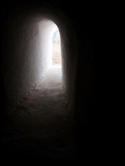 light through the Alhambra tunnel - obrazy, fototapety, plakaty