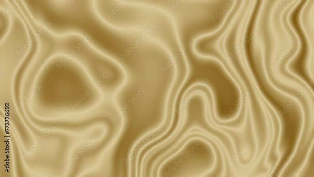 Poster abstract liquid gold background animation - slow motion fluid metallic patterns