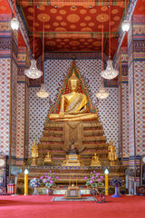 Awesome view of a Buddha statue in Wat Arun, Bangkok - 772727264