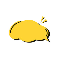 Speech Bubble Hand Drawn