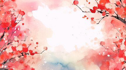 Fresh and Beautiful Flower and Plant trees Graphic Illustration