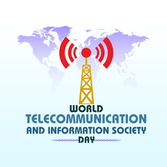 World Telecommunication and Information Society Day, campaign or celebration graphic resources