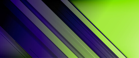 Fototapeta premium Lines dynamic geometric background. Vector illustration For Wallpaper, Banner, Background, Card, Book Illustration, landing page