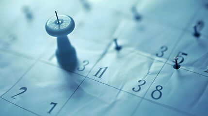 Calendar reminder event planning concept. generative ai.