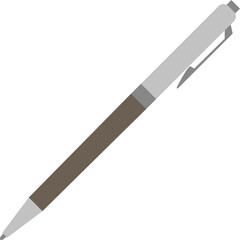 シンプルなボールペンのイラスト