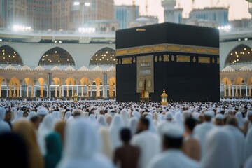 view of the Kaaba, Mecca, Hajj and Umrah