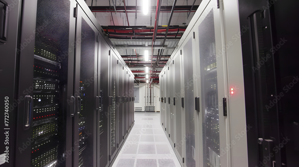 Poster high performance datacenter. generative ai.