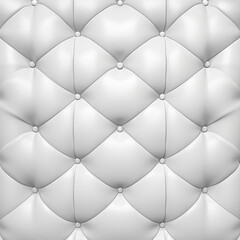 white leather upholstery pattern,seamless pattern,Generated By Ai