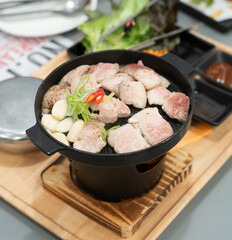 Korean Traditional Barbecue Pork Beef