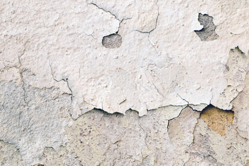 white concrete wall texture. background - 772743253