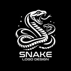 Snake Vector Logo Design