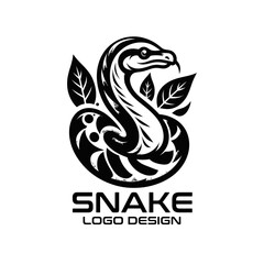 Snake Vector Logo Design