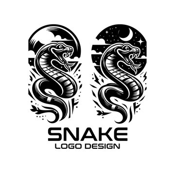 Snake Vector Logo Design