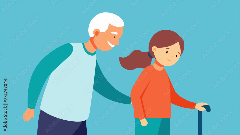 Poster a parent reluctantly gives up their role as primary caregiver to their aging parent realizing that i