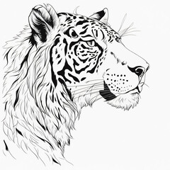 Animal Art Head Sketches for Design Inspiration