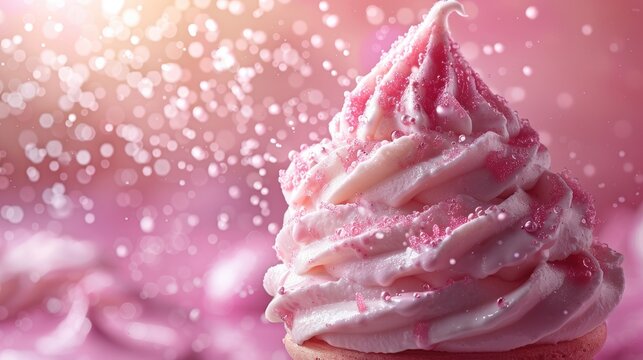 Ice cream parlor creating custom flavor experiences, sweetness and innovation