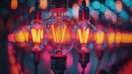 Tech startup pitching to venture capitalists, innovation and ambition