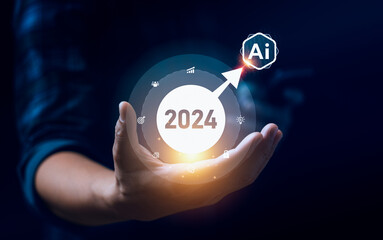 2024 AI tech enhances businesses by processing data, improving decision-making, developing innovative products, automating processes, and boosting competitiveness. future technology