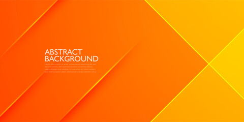 Abstract orange square overlap background for card graphics design. Orange background with shadow elements. Eps10 vector