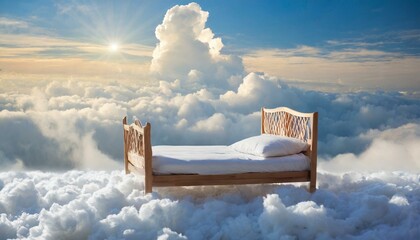 Cloud Nine Slumber: Drifting Away in a Dreamy Bed