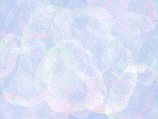 水彩で描いた幾何学模様風の背景素材