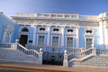 colonial blue palace merida, yucatan mexico