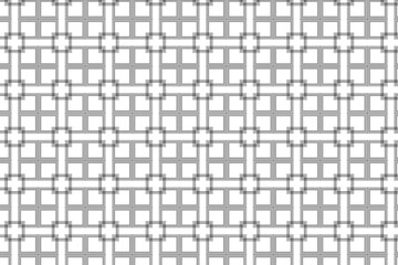 Seamless pattern. Black squares on a white background. Flyer background design, advertising background, fabric, clothing, texture, textile pattern.