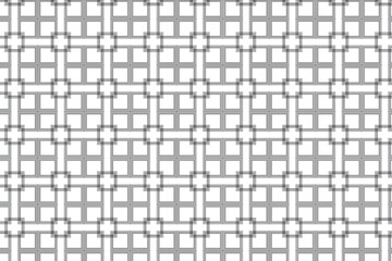 Seamless pattern. Black squares on a white background. Flyer background design, advertising background, fabric, clothing, texture, textile pattern.