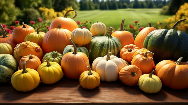 pumpkin patch in autumn  high definition(hd) photographic creative image