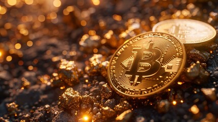 E-mining for crypto riches, a digital adventure
