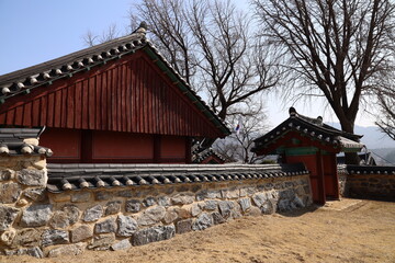 korean traditional house art landscape kpop