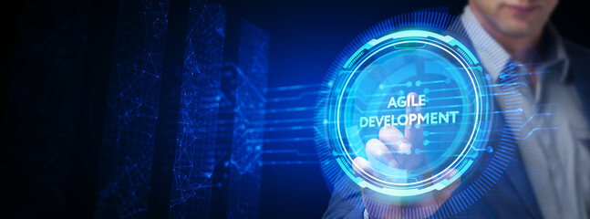 Concept of agile software development.