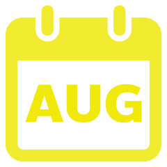 Months of year in the yearly calendar, date and time calendar