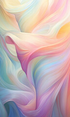 colorful abstract background with a large, wavy, flowing