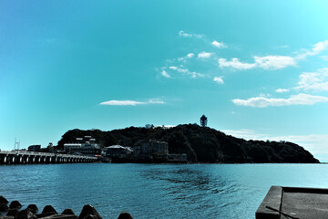 弁天橋と江ノ島