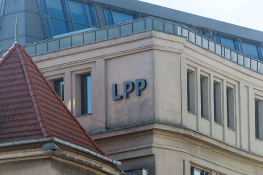 Gdansk, Poland - March 29, 2024: LPP logo. LPP S.A. is a Polish multinational clothing company.