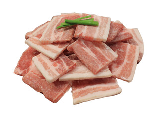 slices of pork