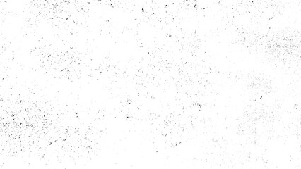 Dust particles on the white background, can use as overlay texture. Grunge Black and White Distress Texture .Wall Background .Vector Illustration