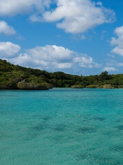 Fototapeta premium 宮古島のイムギャーマリンガーデンの絶景
