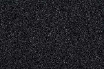 black foam rubber polyurethane foam macro background - obrazy, fototapety, plakaty