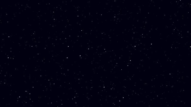 twinkling stars in the sky 4k