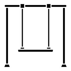 Illustration of Swing design Glyph Icon