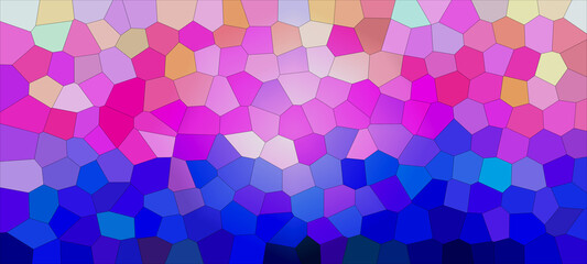 Abstract colorful mosaic texture background. vintage stained glass illustration