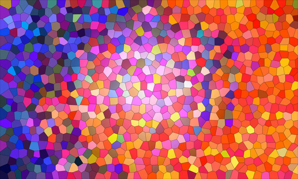 4K abstract colorful mosaic texture background. mosaic abstract art